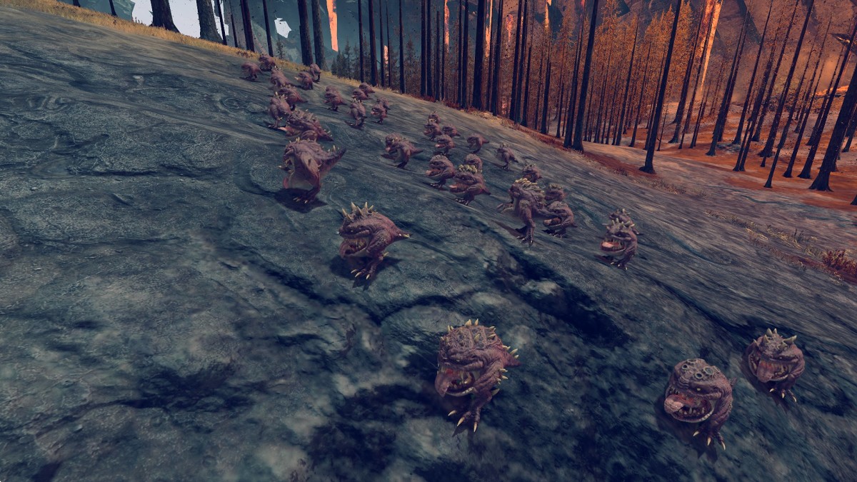 Total War: Warhammer 3 Squig Herd.